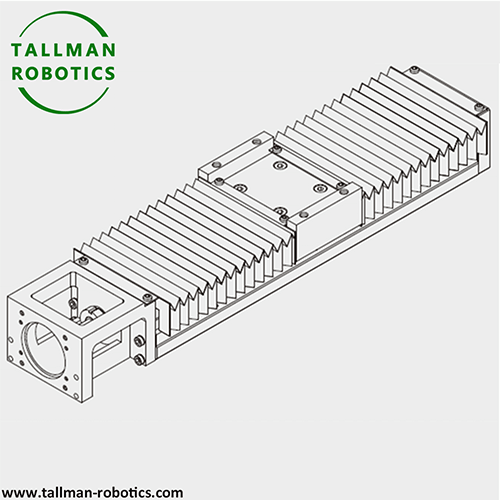 Telescopic shell Steel Guide Rail Built-in linear modules